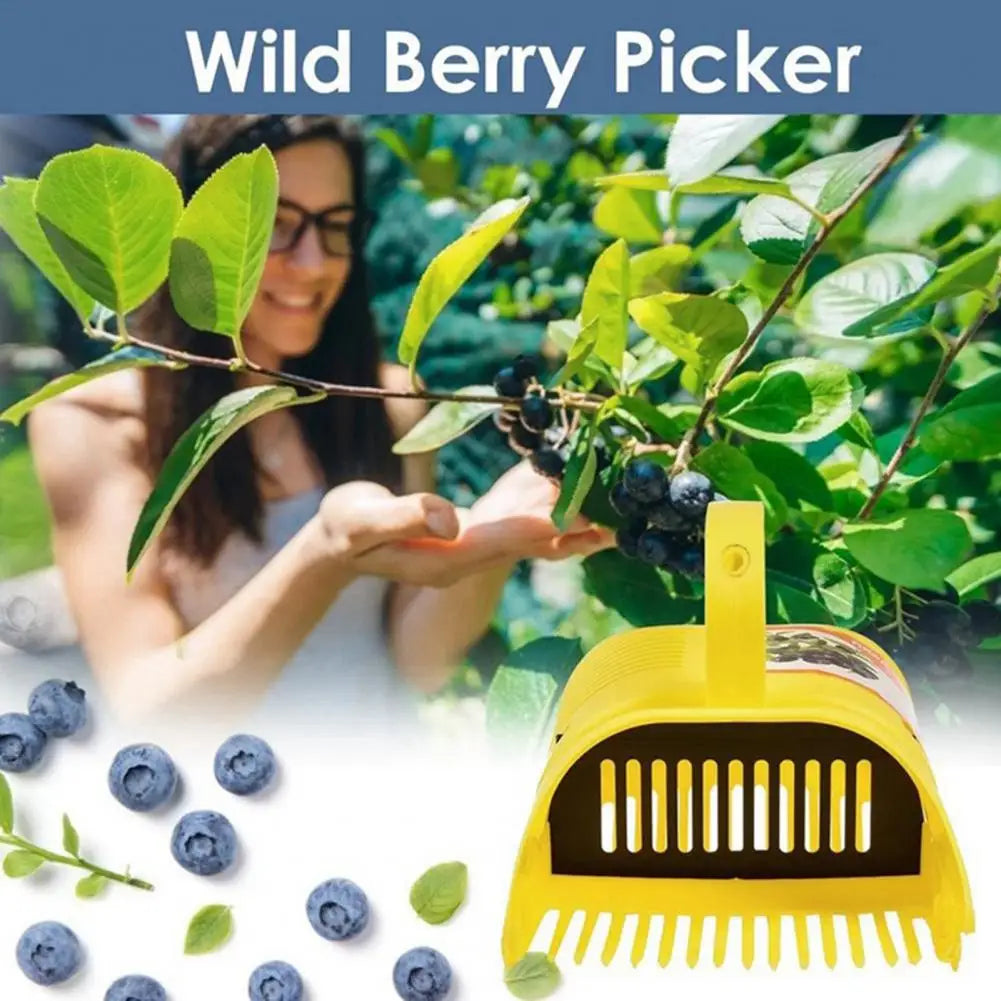Frendorf | BerryPick Pro | Beerenpflücker mit Kammzinken | Ergonomisch & Leicht | Für Blaubeeren & Mehr