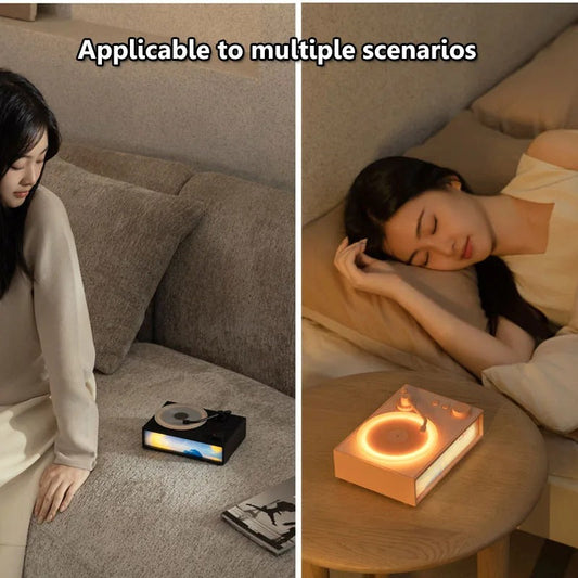 Frendorf | Vintage Design & LED Stimmungsbeleuchtung Drahtloser Aromatherapie Lautsprecher