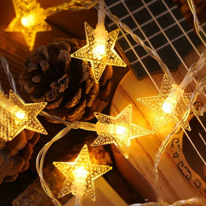 Starlight LED Lichterkette: Ideal für Innendekoration, Außencamping und Zeltatmosphäre