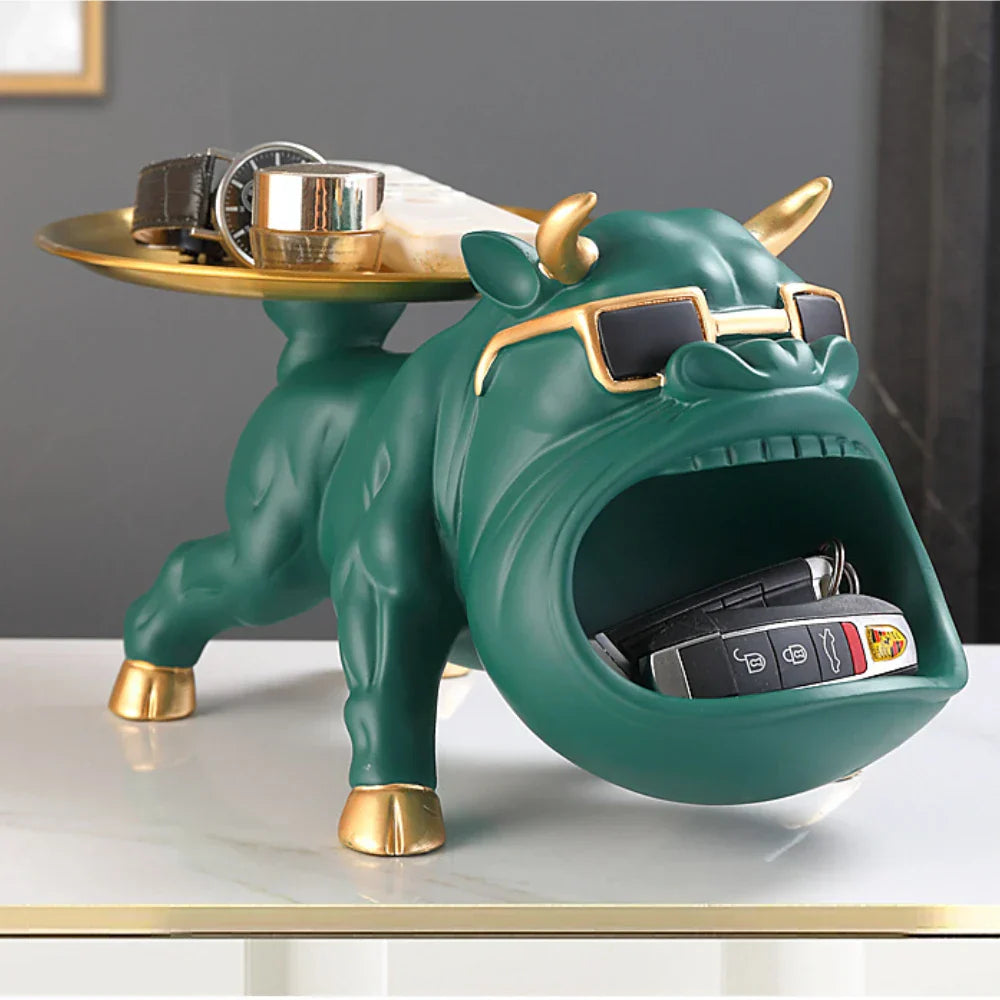 Frendorf | Fancy Bull dekorativer Schlüsselhalter