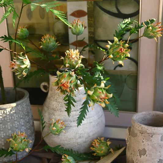 Frendorf | Künstlicher Protea Cynaroides Zweig