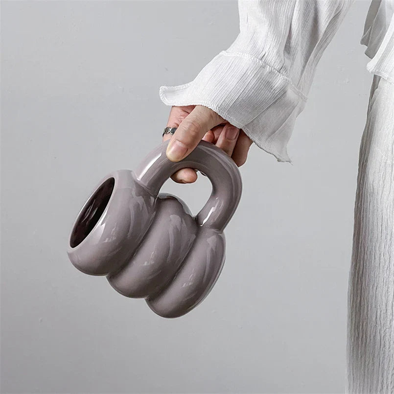 Prägung Donut Keramikbecher