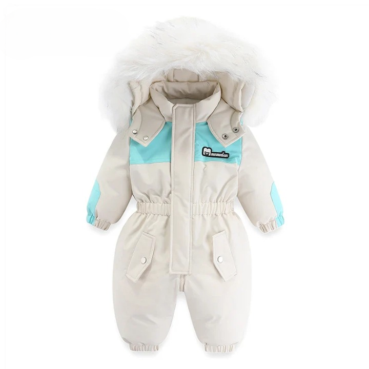 Frendorf Baby-Winteroverall Mila | 3-lagig, Wasserdicht und Gefüttert für maximalen Kälteschutz (75-115cm)