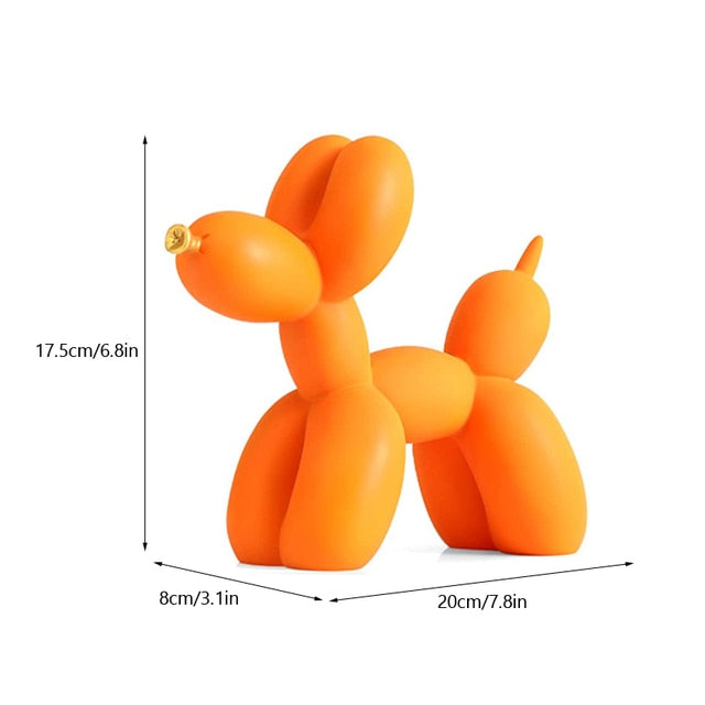 Luxuriöse Wohnkultur, Ballonhund Deko, Büroschreibtisch Zubehör, Tier Deko, moderne beliebte Kunst, nordische Statuen