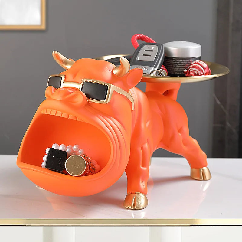 Frendorf | Fancy Bull dekorativer Schlüsselhalter