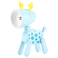 Niedliche LED Nachtlampe - Mini Haustier Hund, Reh, Dinosaurier Klapp-Tischlampe für Kinderzimmer