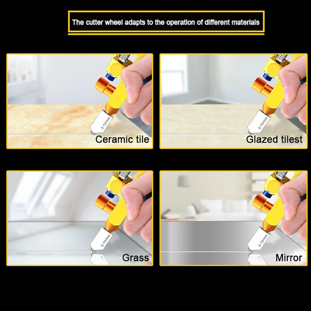 Frendorf | 2 In 1 Glas-Mosaikschneider mit Brechzangen