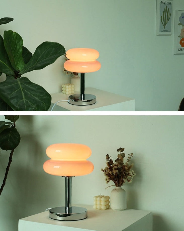 Macaron Glas Retro-Modern Dimminglampe