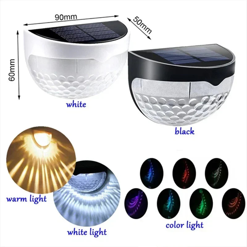 Frendorf | Outdoor wasserdichte Solar-LED-Patio-Wandlampe