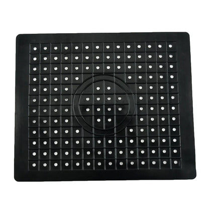 Frendorf | Rutschfeste Gummi-Geschirrabtropfmatte – Hitzebeständige Küchentischmatte für schnelles Abtropfen und Tischschutz