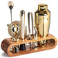 Frendorf | MixArt Metallisches Bar-Set | Elegantes Cocktail- und Barkeeper-Set | Perfekte Getränke leicht gemacht
