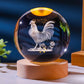Frendorf | AstroLumea Zodiac Crystal Sphere | LED Nachtlicht | Deko & Feng Shui Inspiration