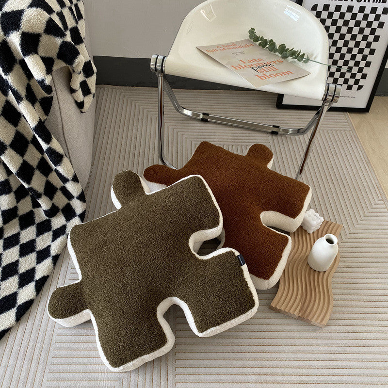 Puzzle Block Kissen