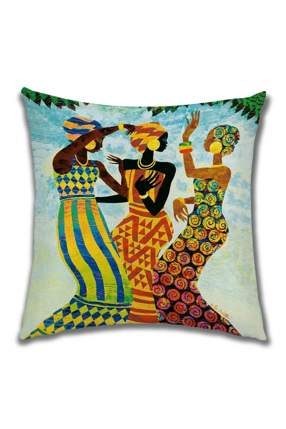 Afrikanische Damen-Kissenbezug