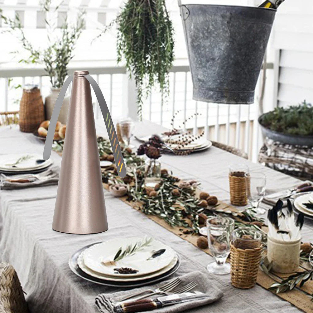 Frendorf | Outdoor Fliegen- & Insektenabwehrventilator für Esstische und Mahlzeiten – BugFree