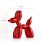 Balloon Dog Sculpture, Balloon Art Statue, Mini Collectible Figurine, Home Decoration, Resin Figure, Desk Accessories, Room Decoration