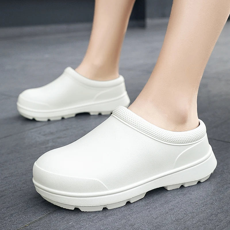 Frendorf | Herren Damen Kochschuhe Rutschfeste Wasserdichte Ölbeständige Schuhe Arbeitsschuhe Outdoor Sicherheitsschuhe