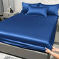 Frendorf | SatinDreams Luxus Spannbettlaken | Seidiges Satin-Bettlaken | Atmungsaktiv & Kühlend | Knitterfrei | Pflegeleicht