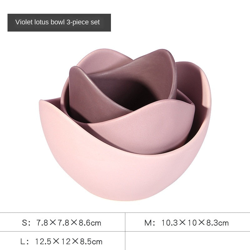 PINK LOTUS SCHÜSSELSET