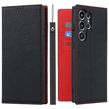 Frendorf |  Echtleder-Brieftaschenhülle für Samsung Galaxy S23 Ultra