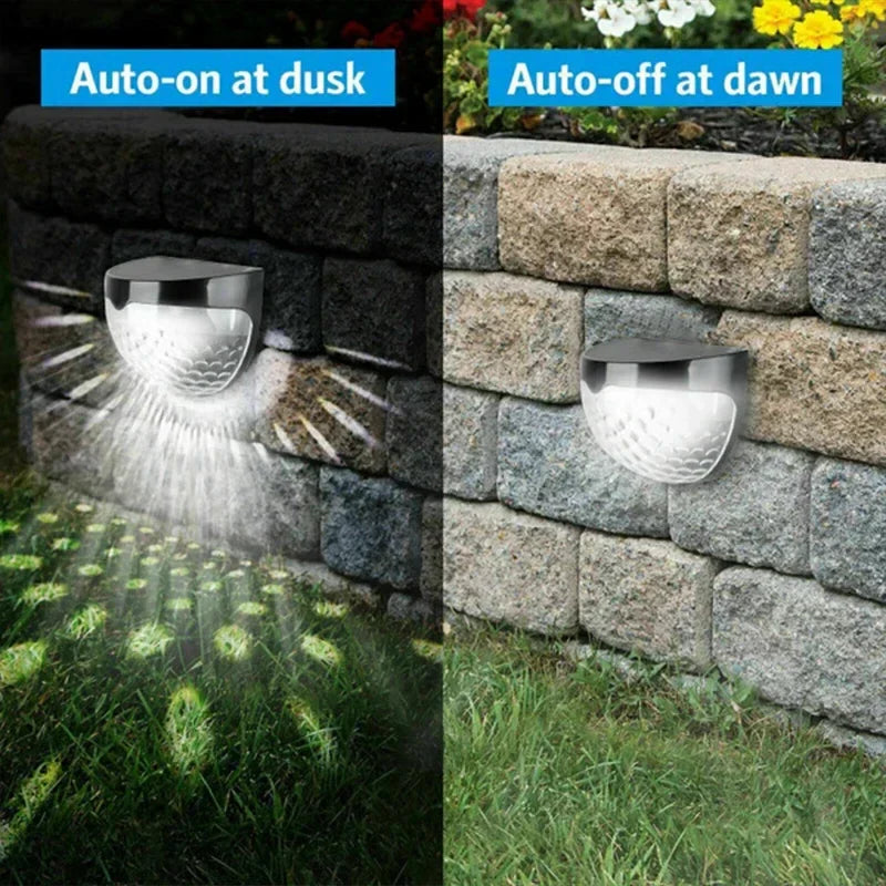 Frendorf | Outdoor wasserdichte Solar-LED-Patio-Wandlampe