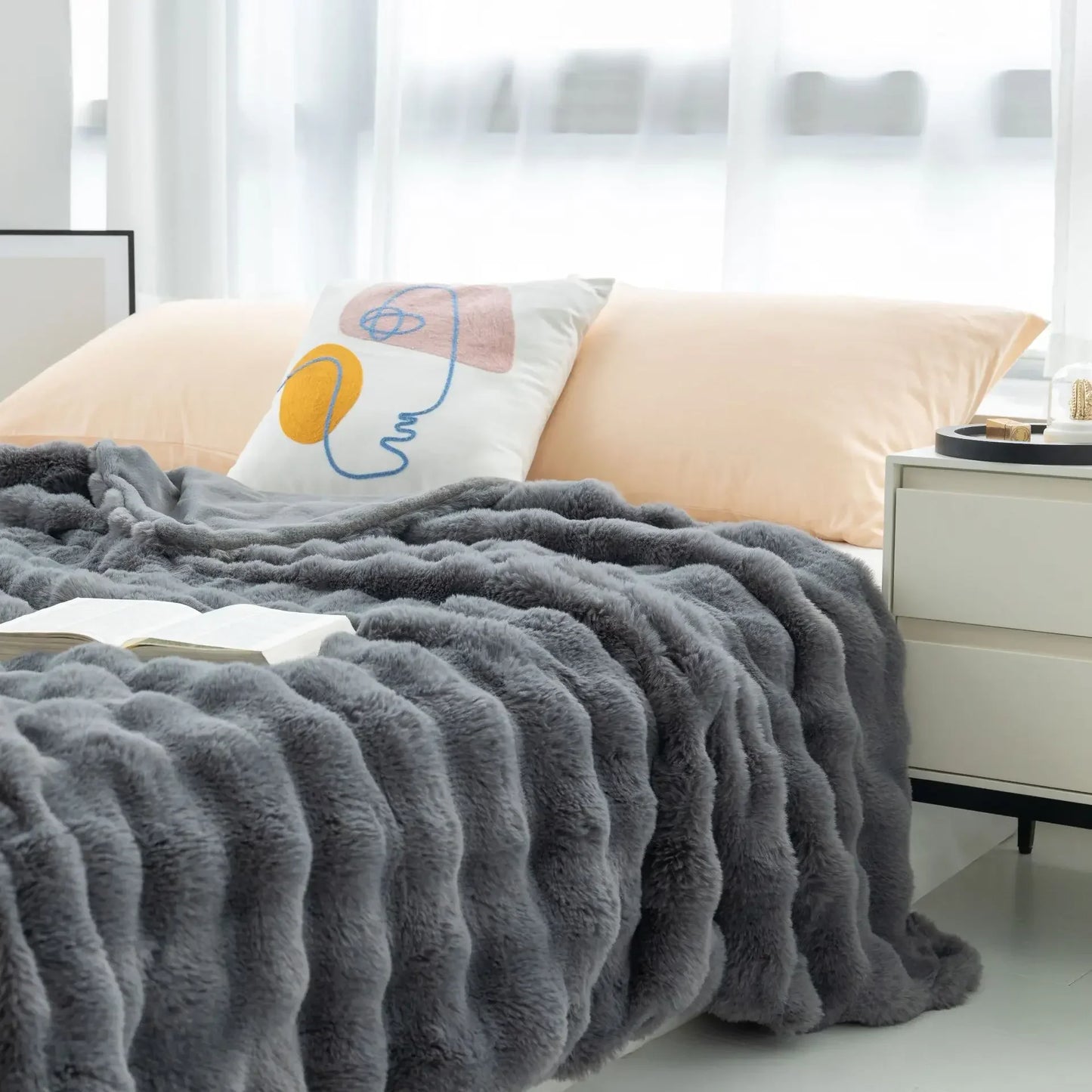 PlushCozy | Kunstpelz Winterdecke