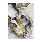 Modern Marble Texture Gold Black Posters Luxury Canvas Painting Wall Art Print Pictures for Living Room Interior Home Decoration
