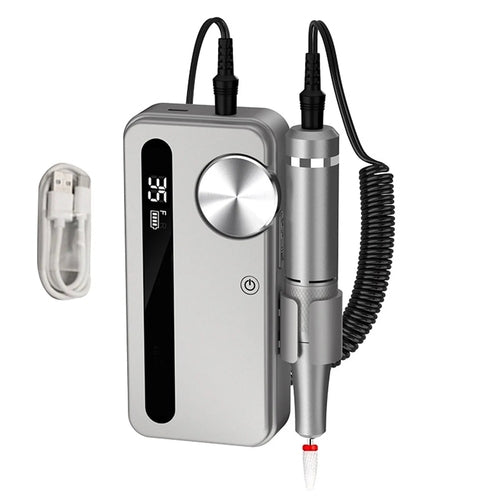 Frendorf | 2 in 1 Elektrischer Nagelbohrer Tragbar Wiederaufladbar Professionell Kabellos