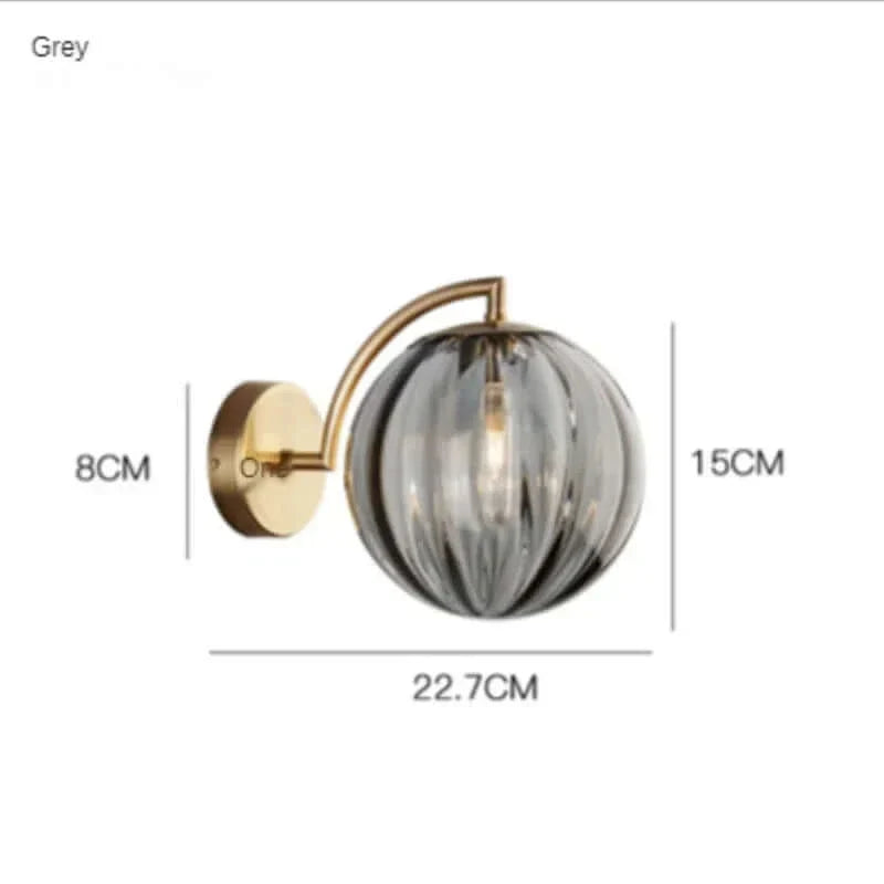 Bunte Glas Moderne Wandleuchte