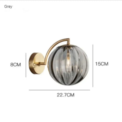 Bunte Glas Moderne Wandleuchte