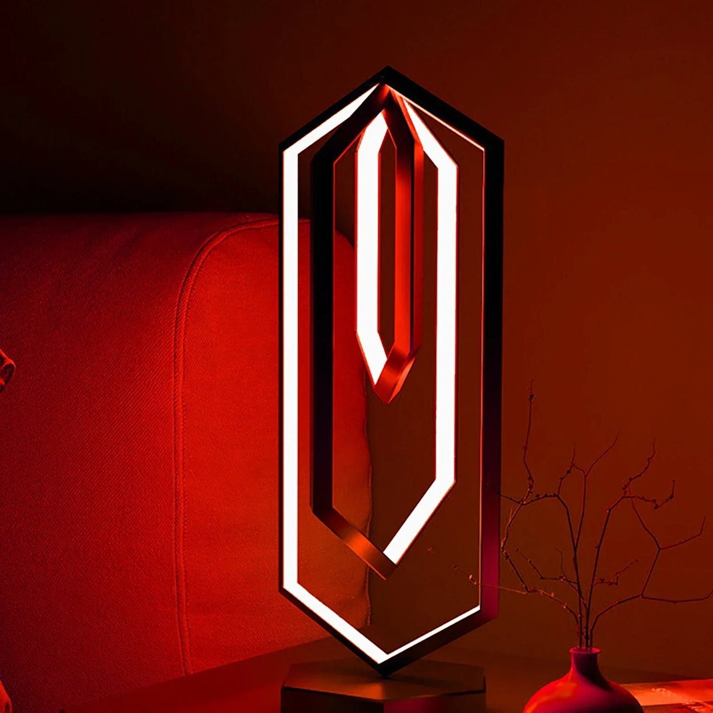Frendorf | LumiHex Modular LED Wandleuchte | Touch-Steuerung | Energiesparend | Modernes Dekor
