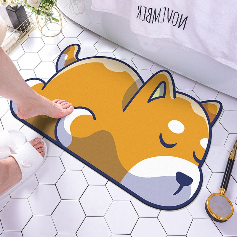 Frendorf | PawSoft - Hübsche und stilvolle Badvorleger mit Tiermotiven