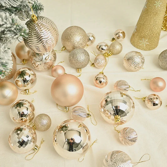 Frendorf | 36 Stück Verschiedene Weihnachtsornamente Set