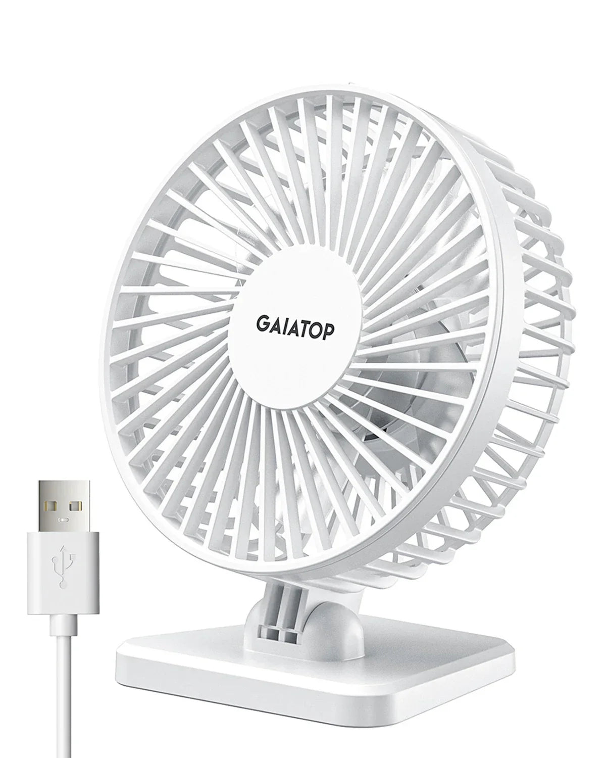 Frendorf | BreezePro Lunara | USB Mini Fan | 3 Speed Levels | Compact & Quiet | For Home & Travel