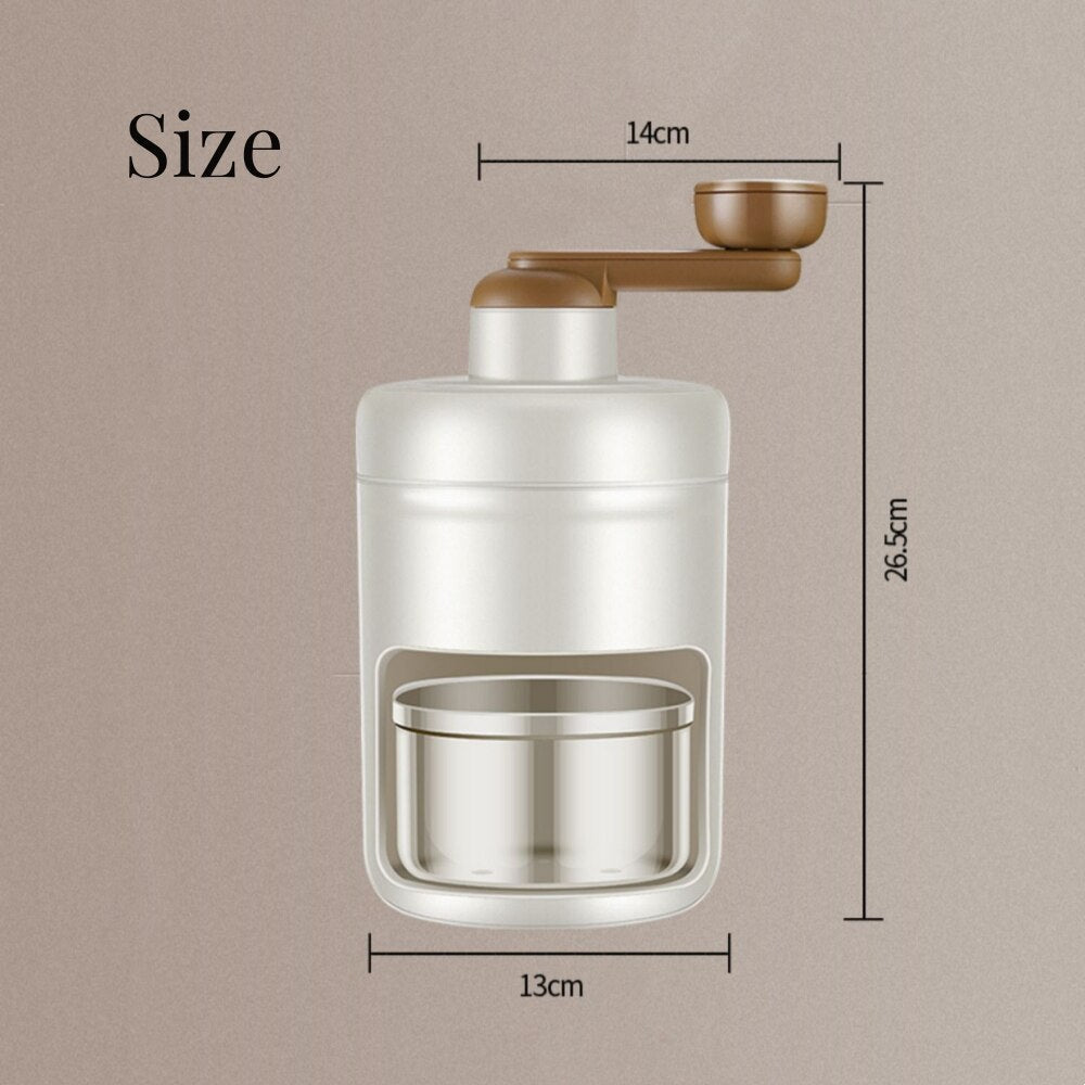 Frendorf | Break Easy Handbetriebene Tragbare Eiszerkleinerungsmaschine