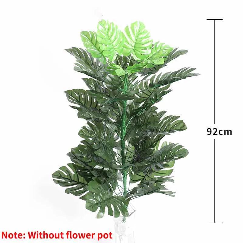 60-95cm große künstliche Palmenbaum tropische Pflanzen