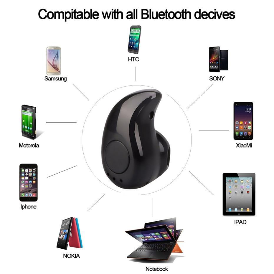Frendorf | S530 Mini Wireless Bluetooth Ohrhörer im Ohr Sport mit Mikrofon Ohrhörer Freisprech-Headset Ohrhörer Ohrhörer für iPhone 8 X Samsung
