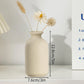 Minimalistische Keramik Blumenvase