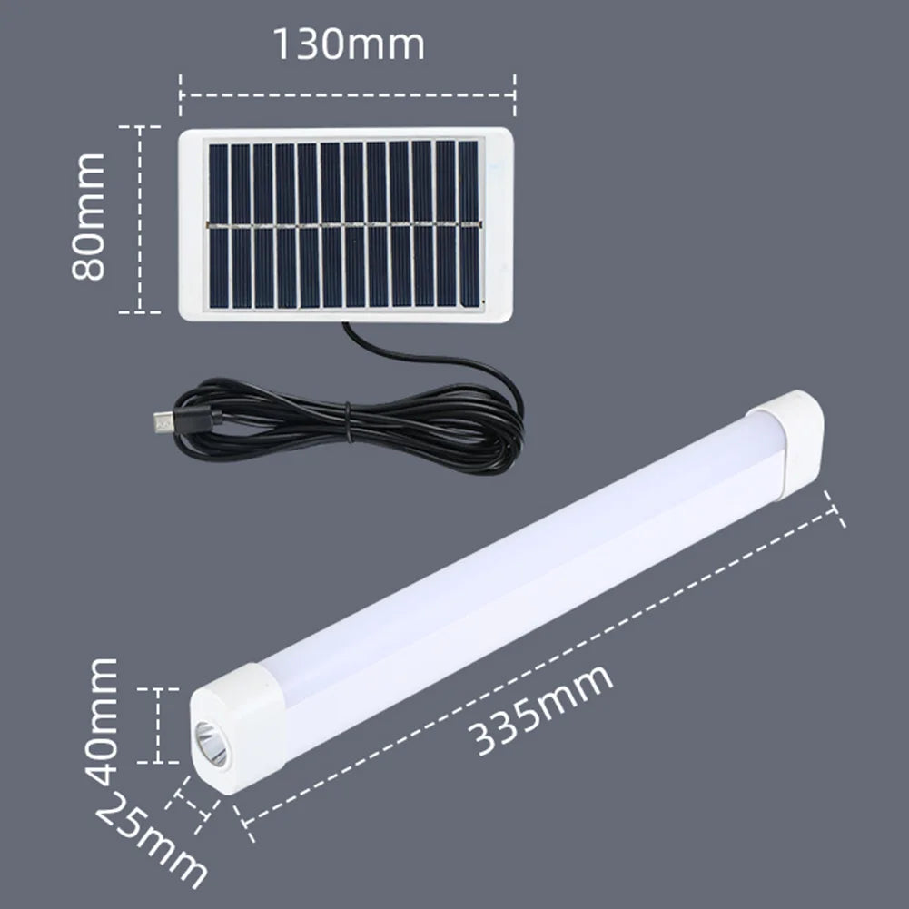 Frendorf | BeamMate | LED-Notfalllampe | Solar & USB Ladefunktion | 4 Lichtmodi | Magnet & Haken