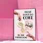 Don't Do Coke In The Bathroom Drucke Wandkunst Leinwand Malerei Trendy Disco Ball Poster Retro Küche Home Decor Bilder