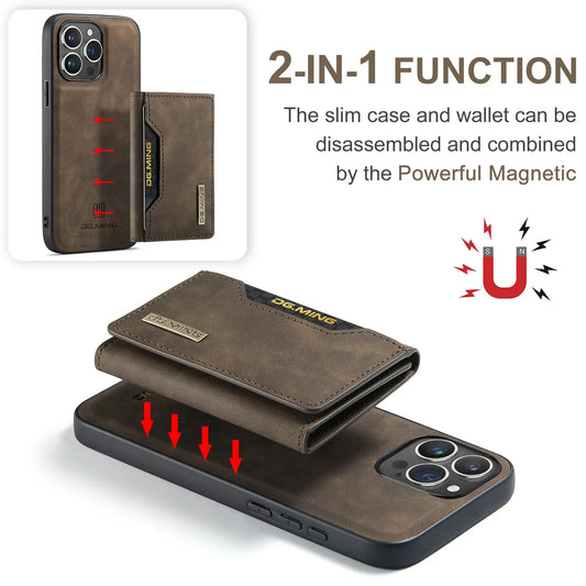 – 2-in-1-iPhone-Hülle mit abnehmbarer Brieftasche | 🎁 Kaufen Sie 3, bezahlen Sie 2 (nur heute 🚨)