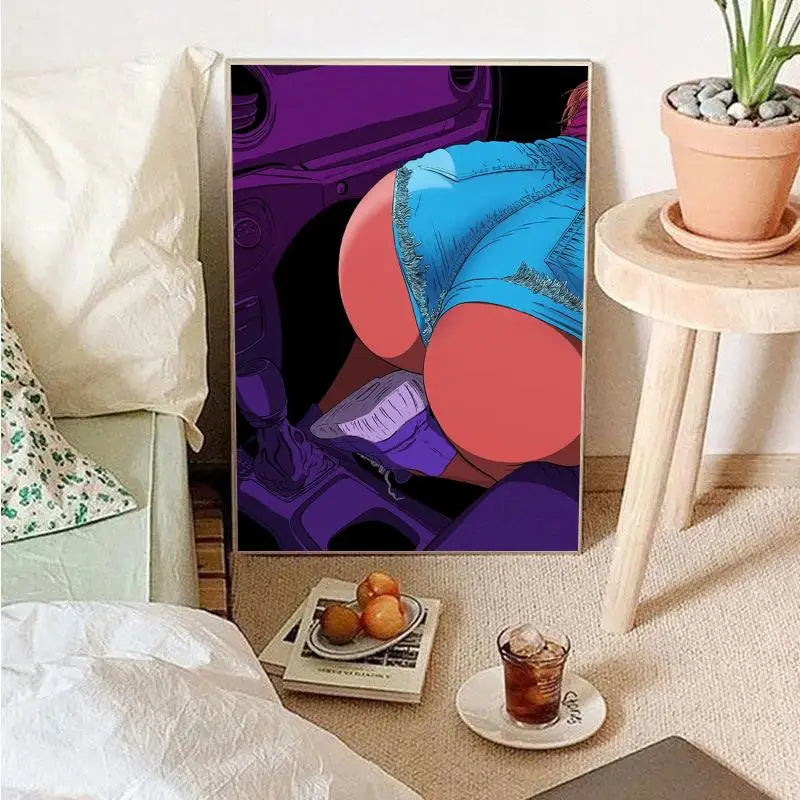 Malen nach Zahlen Poster Wandkunst Wohnkultur Zimmerdekoration Digitale Malerei Wohnzimmer Restaurant Küchenkunst