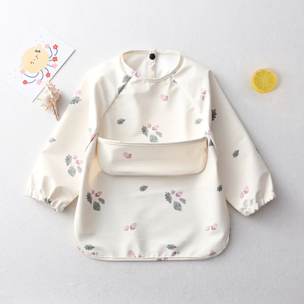 Langärmlige wasserdichte Smock für Kinder