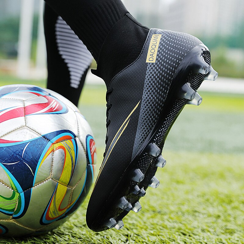 Frendorf | Turf Fußballschuhe Hohe Knöchel Futsal Männer Ag Tf Outdoor Atmungsaktive Fußball Stiefel Rutschfeste Trainer