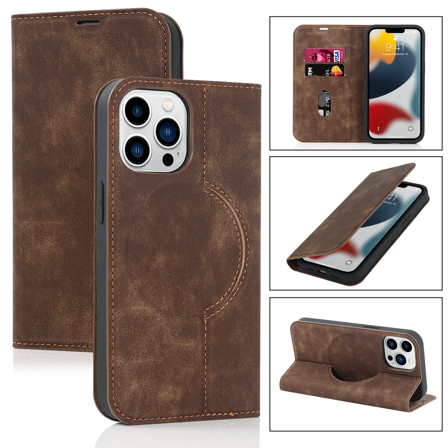 Frendorf | Wallet Hülle MagSafe Wireless Charging- iPhone