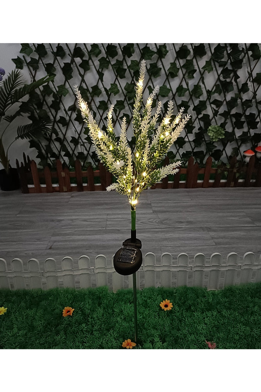 Pfad Solar Blumen Gartenlichter