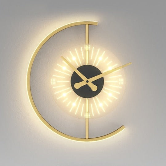 Frendorf | ChronoBright LED Minimaluhr | Digital | Modernes Design | Tisch- und Wandmontage