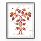 DNA-Genetic-Code-Poster, Einzelhelix-Baumdesign-Leinwandmalerei-Poster für die Wohnkultur Wohnzimmer-Wandkunst für das Schlafzimmer