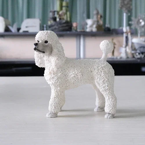 Mode Hund Modell Simulation Tier Kollektion Dekoration Handwerkskunst Figuren Miniaturen Wandbilder Zubehör Einrichtung Modelle