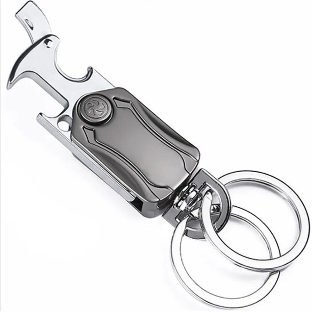 Multifunktionaler Metall Spinner Schlüsselanhänger